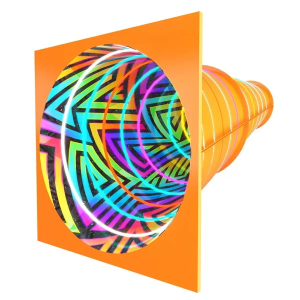 Children's Round Slide Big Horn Slide Led Slide